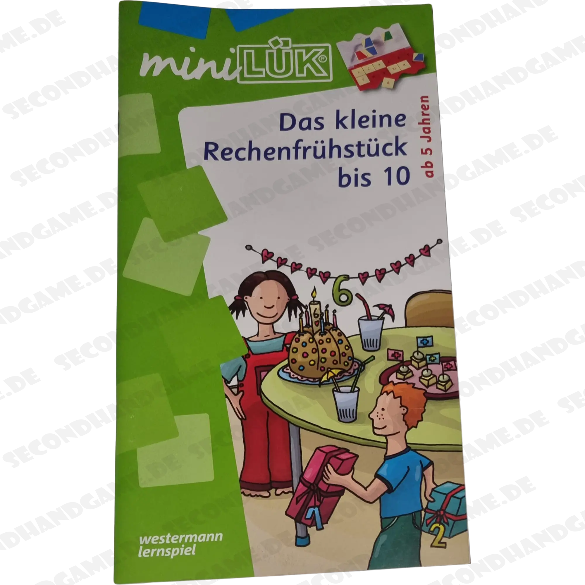 Mini Lük Das kleine Rechenfrühstück bis 10 für Kinder von 5 bis 7 Jahren